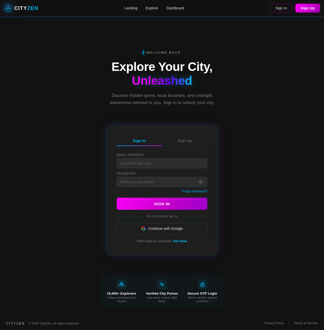 Login design preview