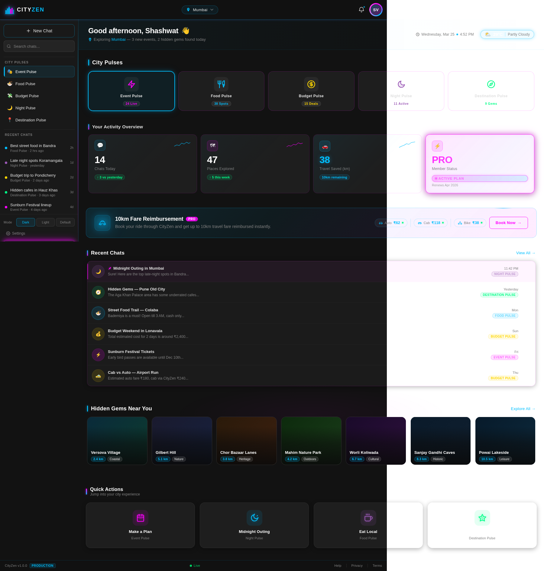 Dashboard design preview
