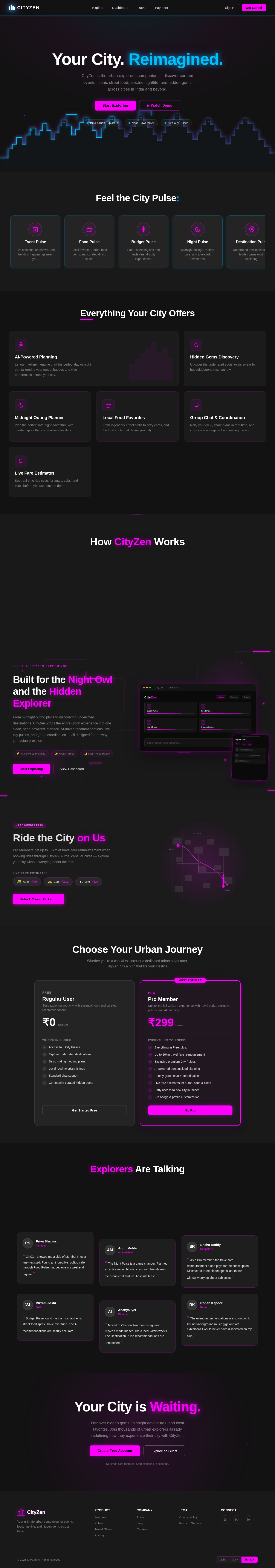 Landing design preview