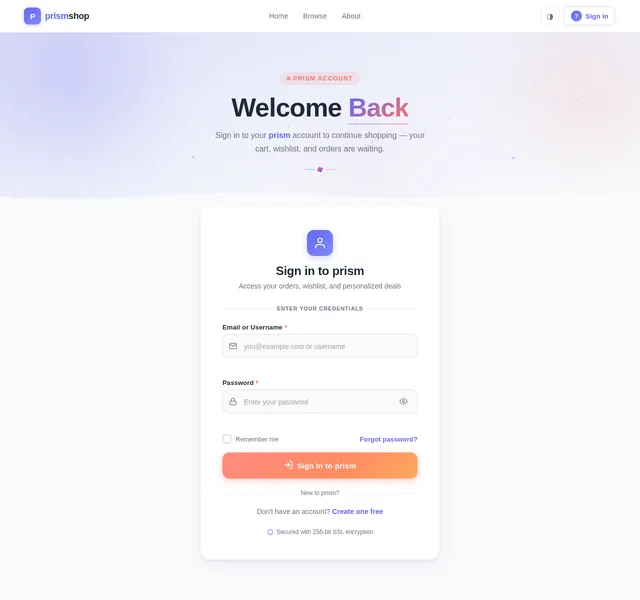 Login