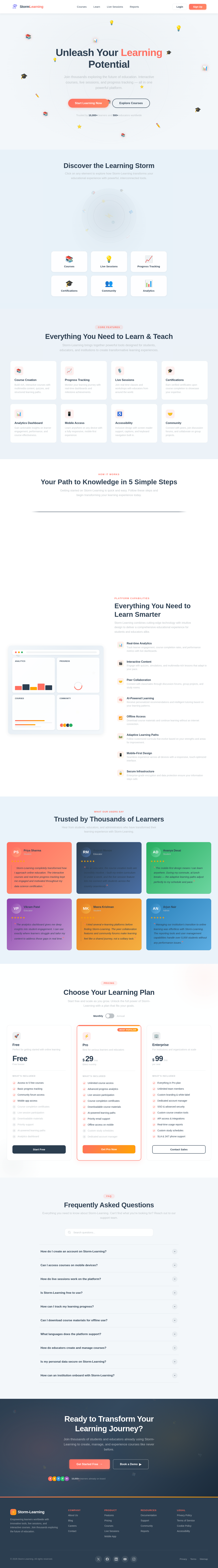 Landing design preview