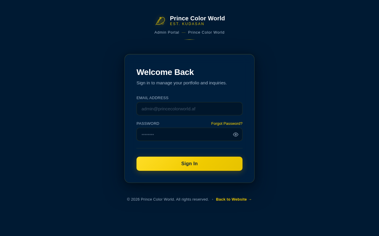 Login design preview