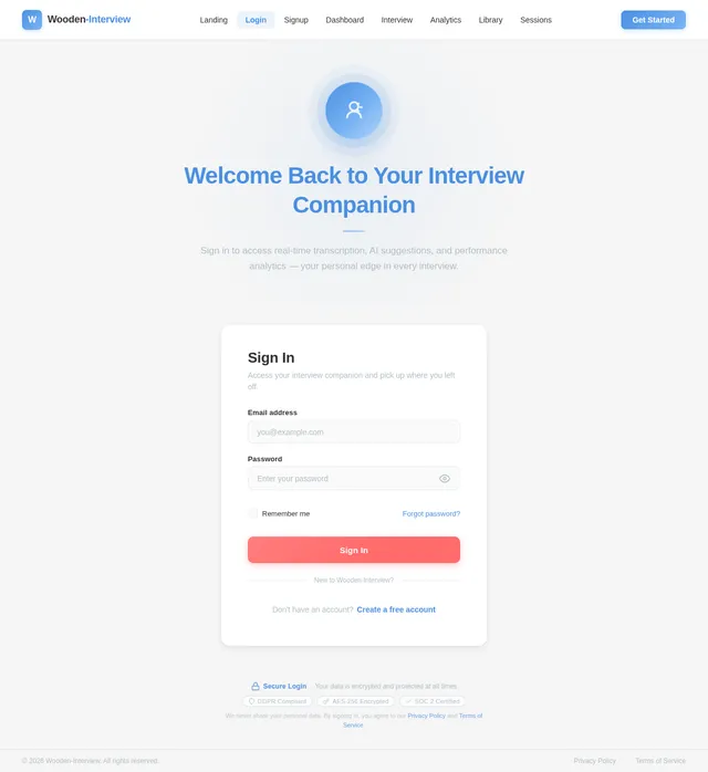 Login