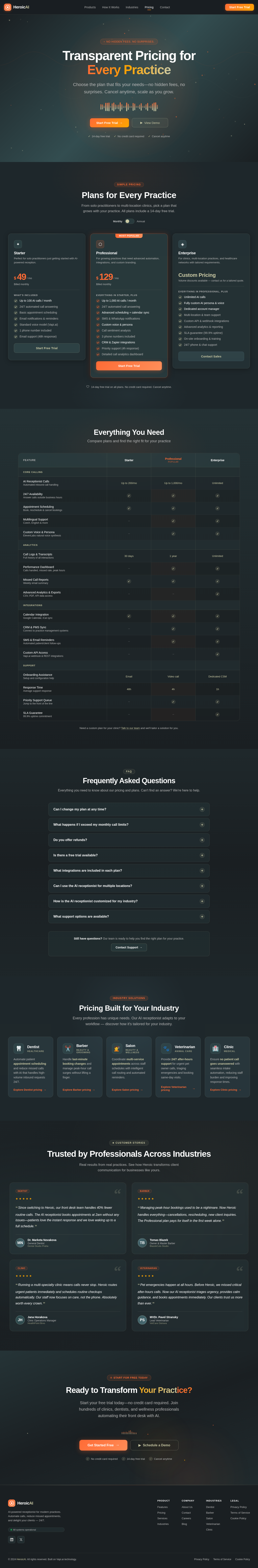 Pricing design preview