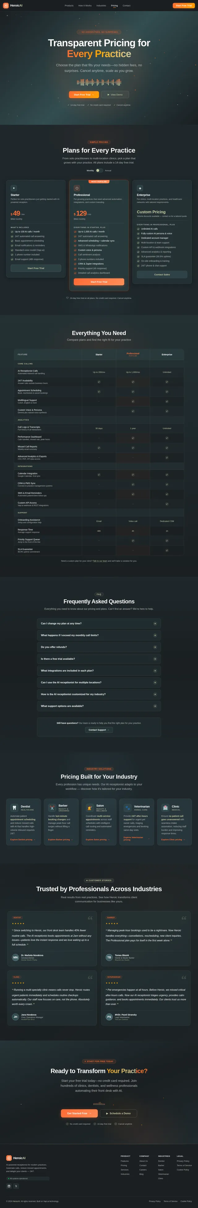 Pricing