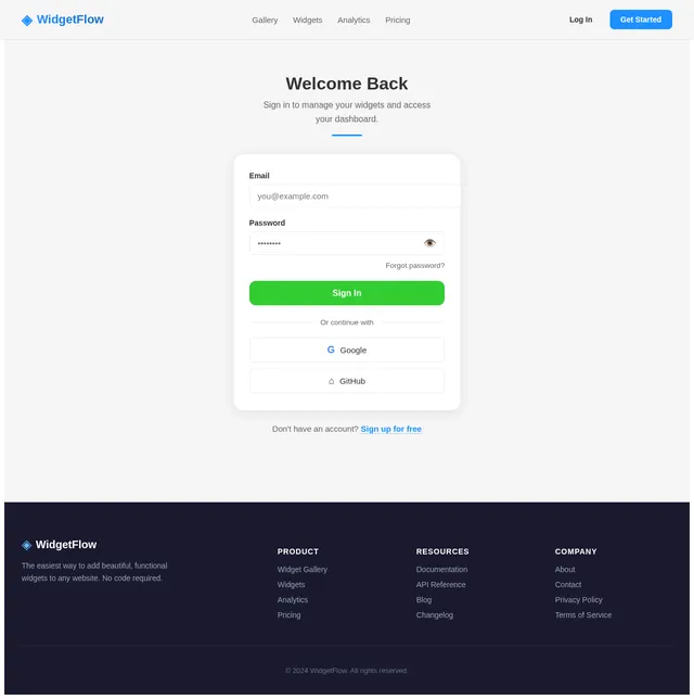 Login