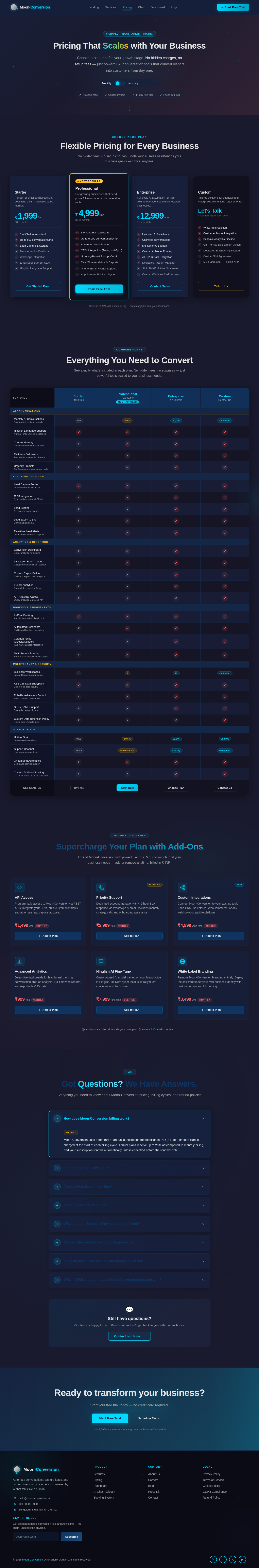 Pricing design preview