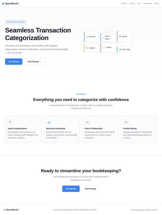 Landing Page