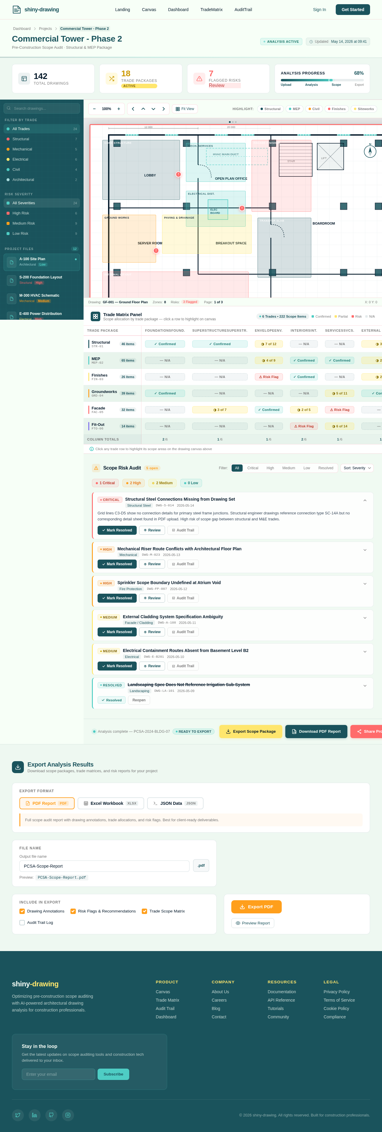 Project design preview