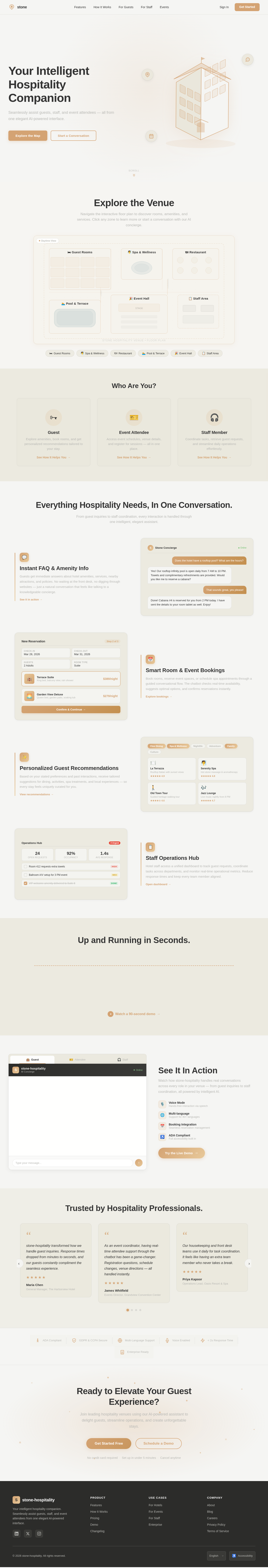 Landing design preview