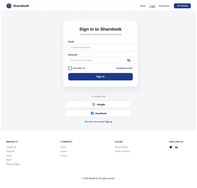 Login