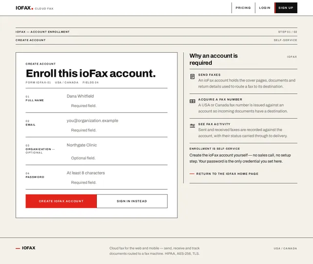 Sign Up