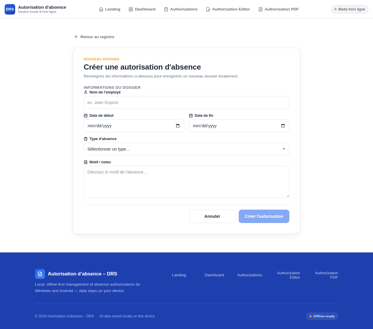 Authorization Editor design preview