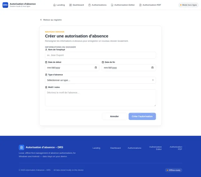 Authorization Editor
