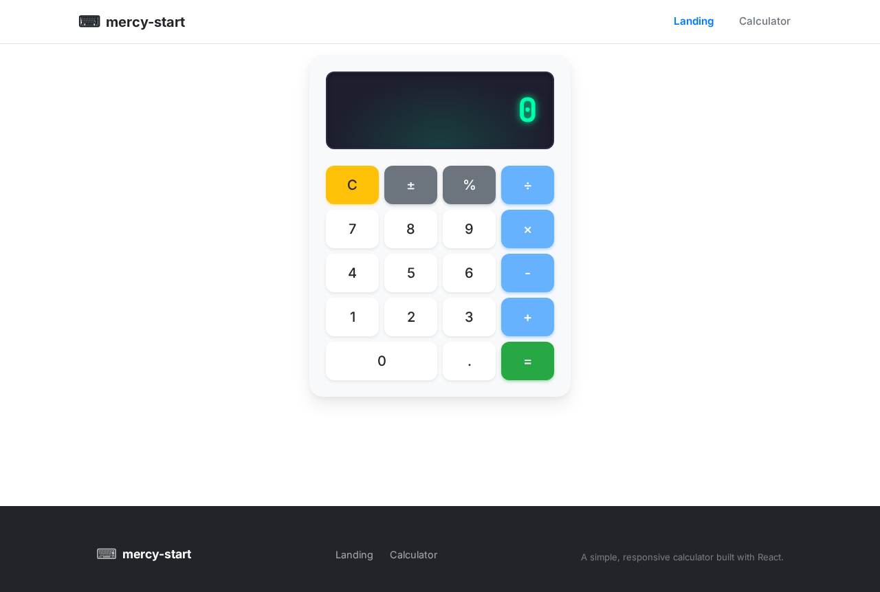 Calculator design preview