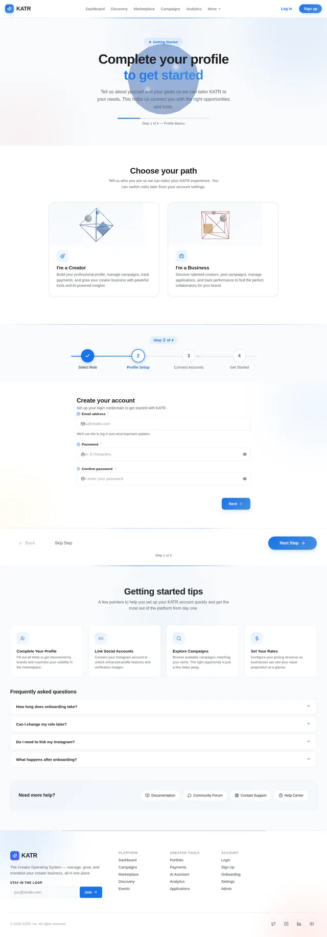 Onboarding