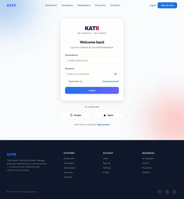 Login