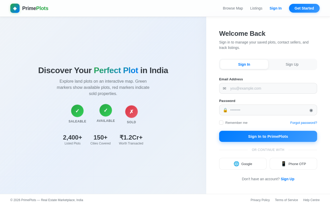 Login design preview