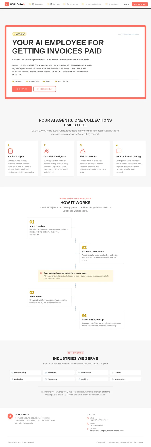 Landing Page