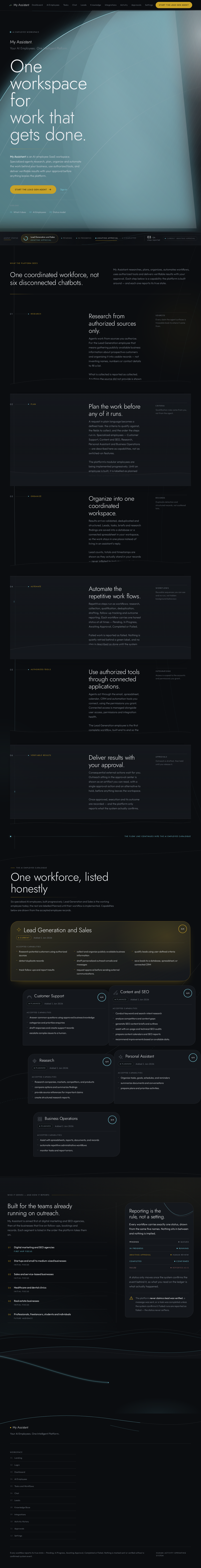 Landing design preview