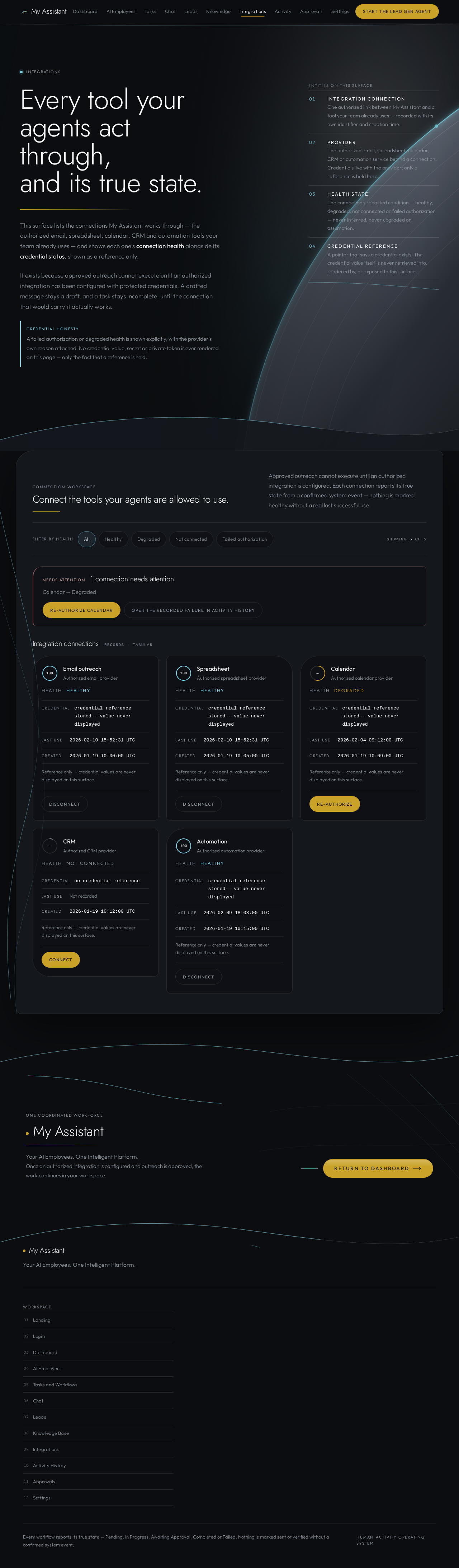 Integrations design preview