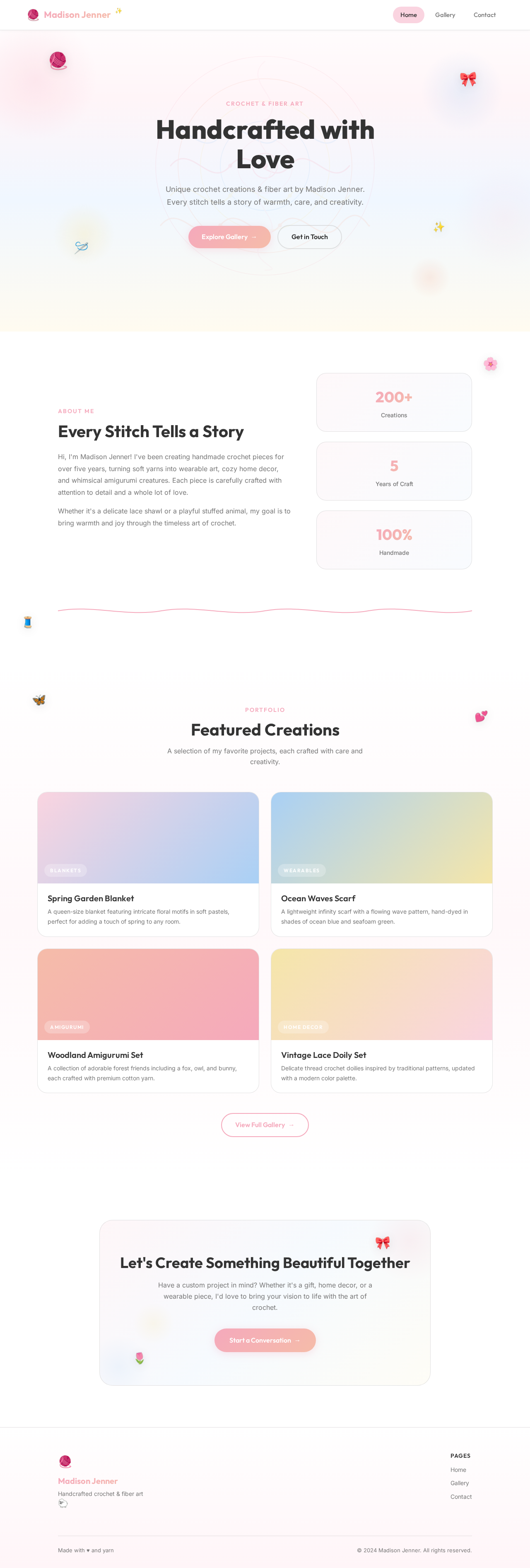 Landing design preview