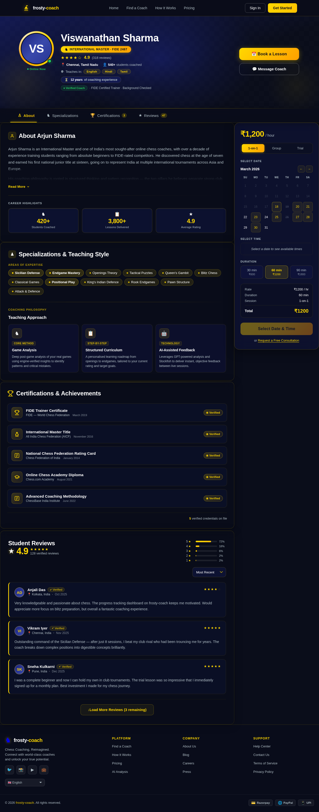 Profile design preview
