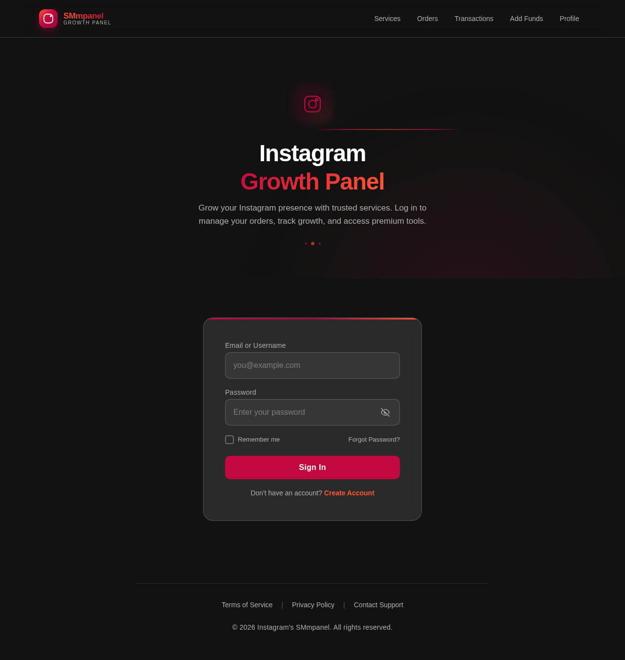 Login design preview