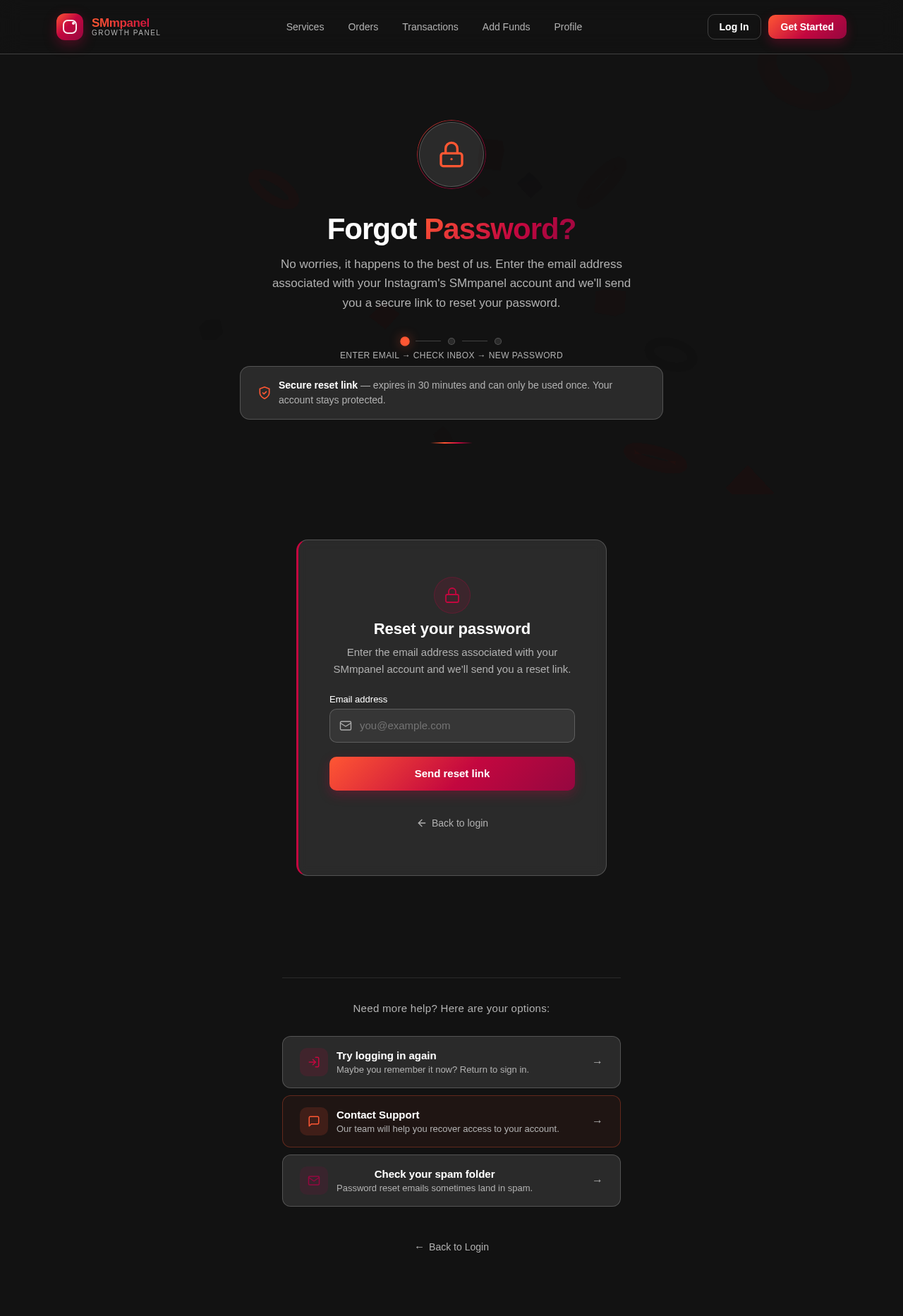 ForgotPassword design preview