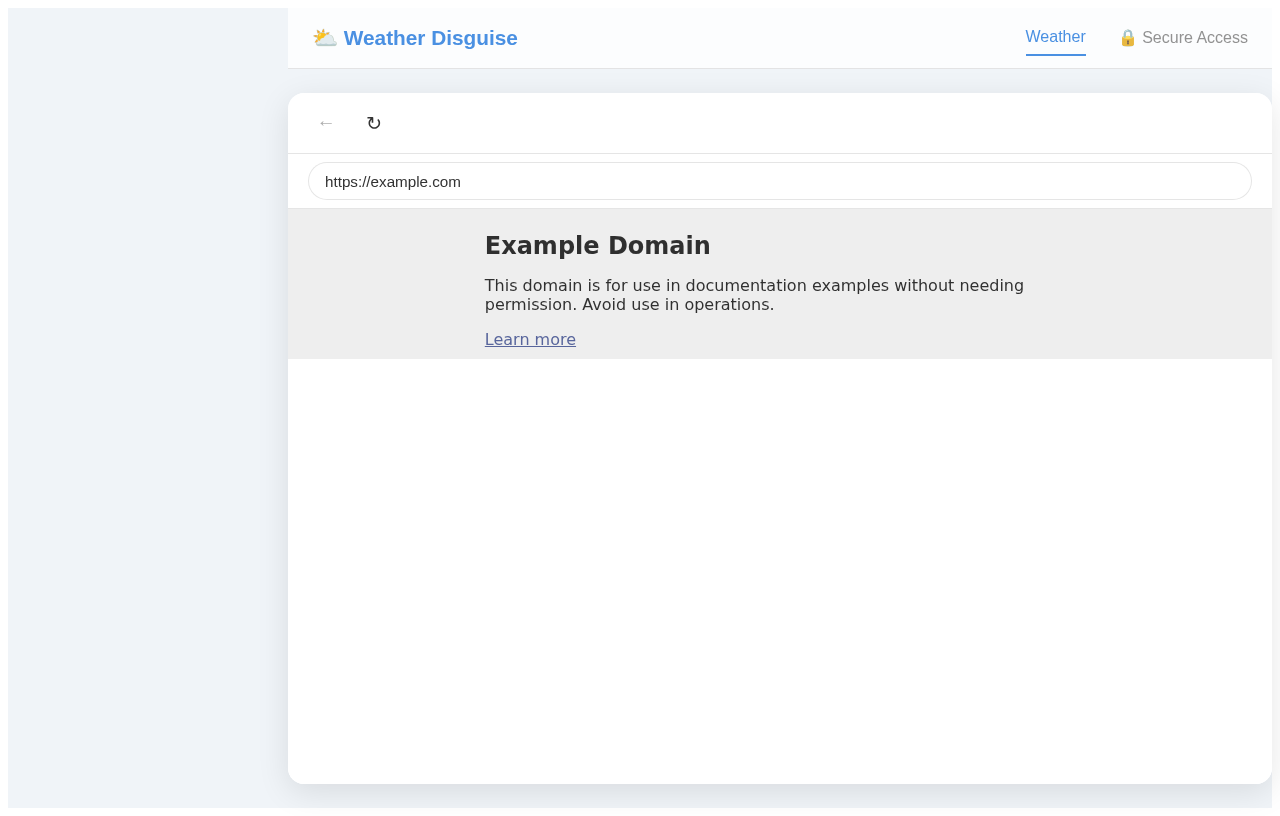 Browser design preview