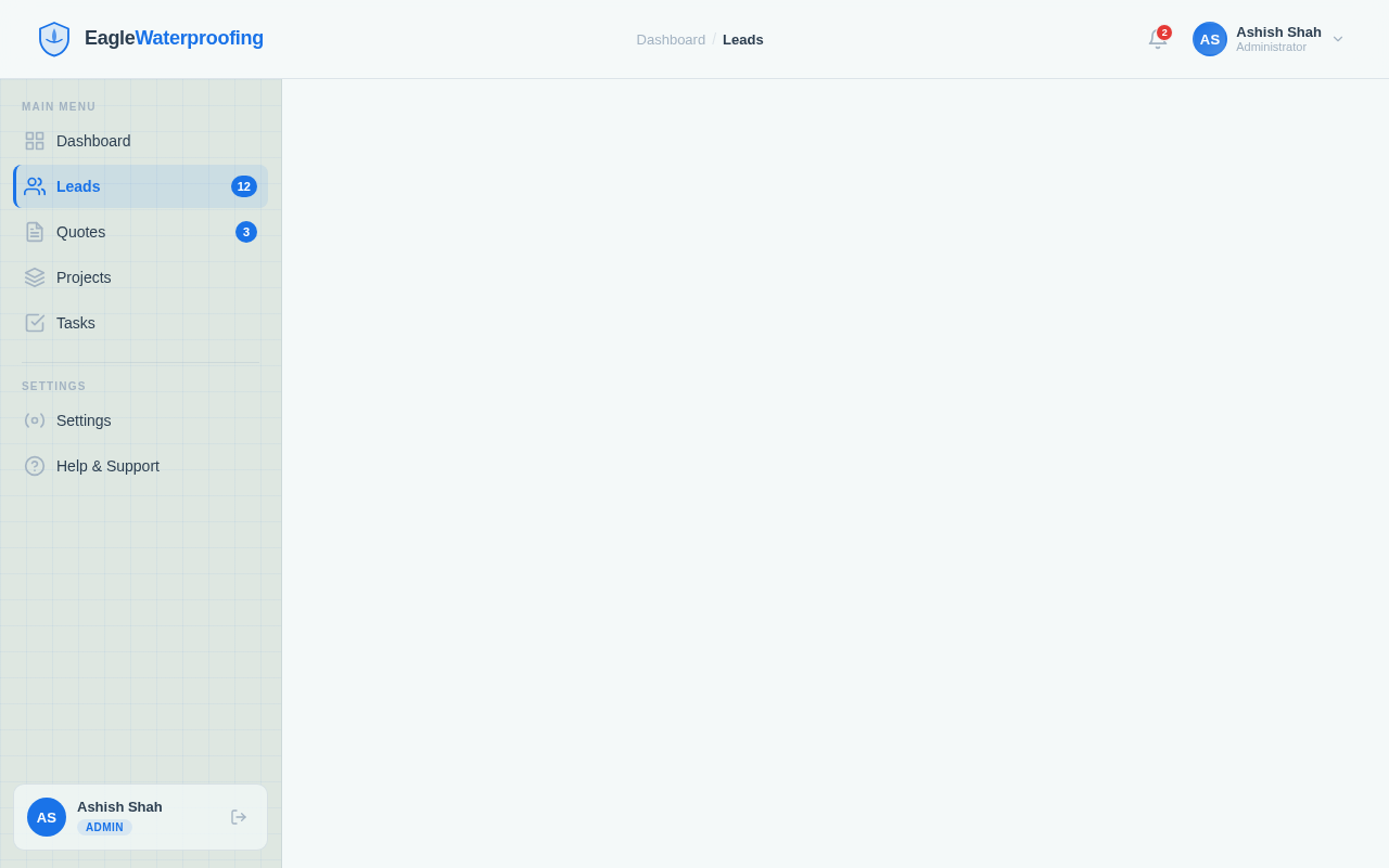 Leads design preview
