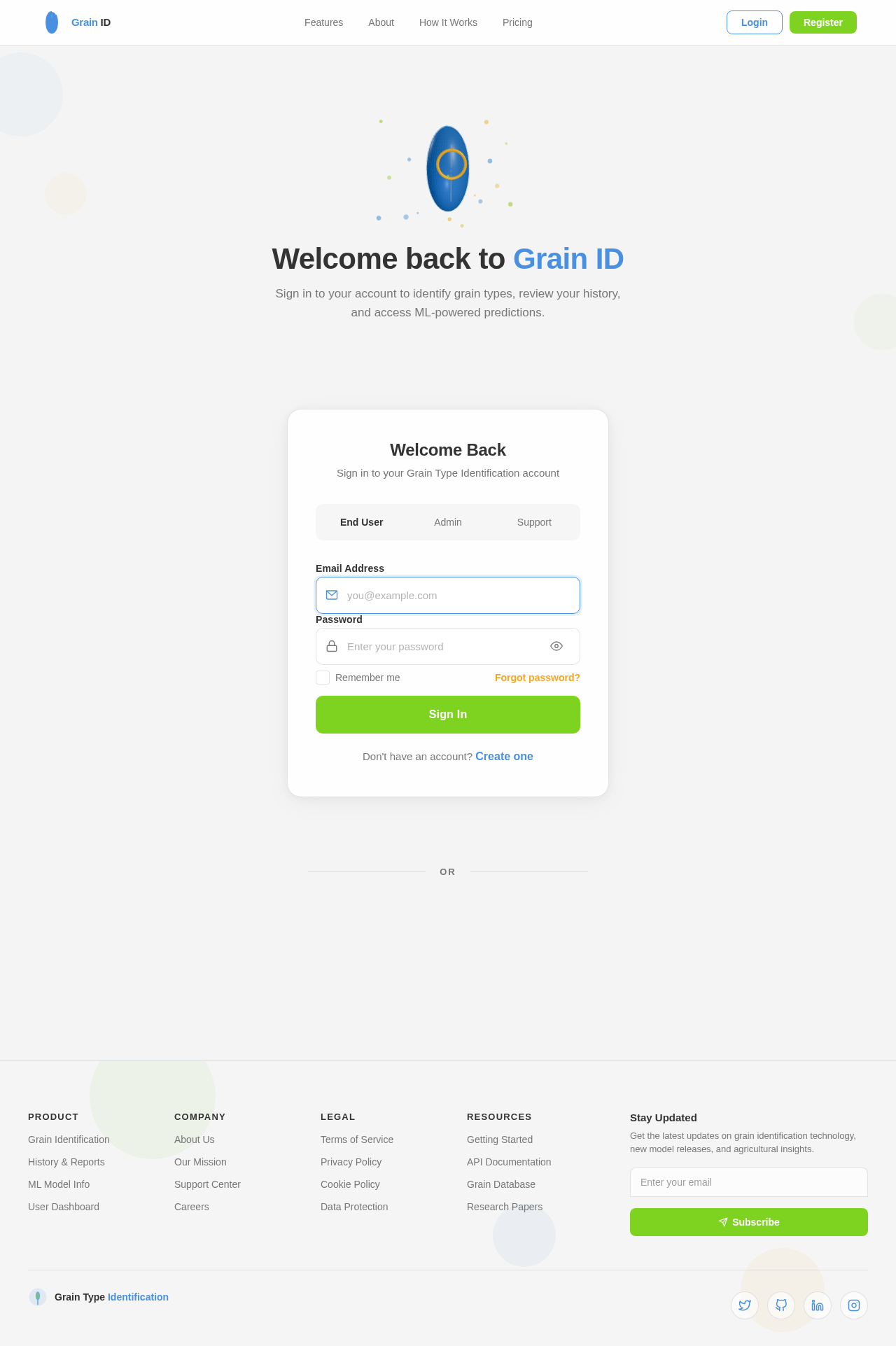 Login design preview