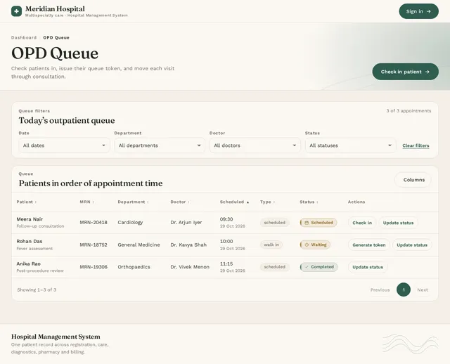 OPD Queue
