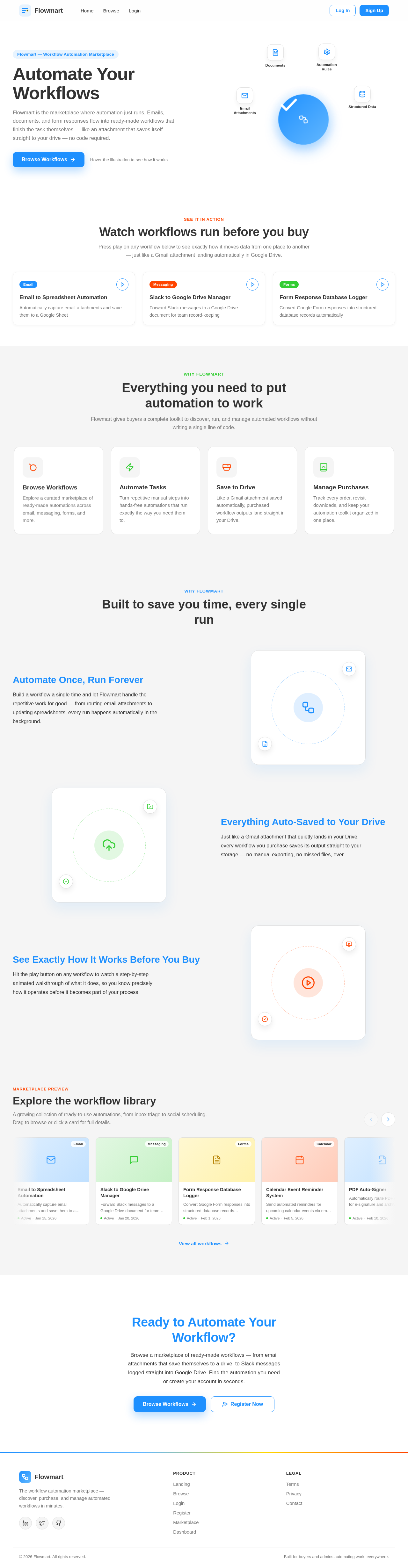 Landing design preview