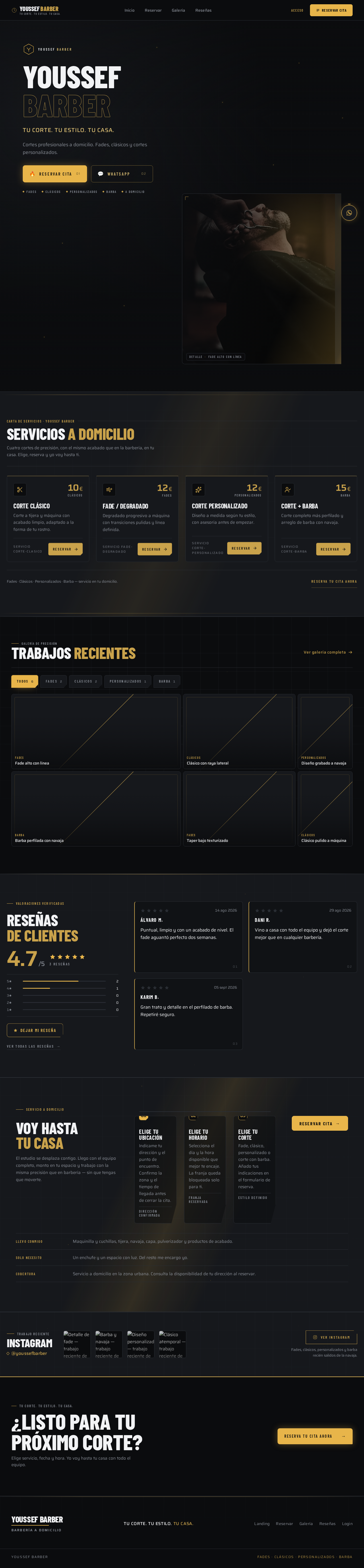 Landing design preview