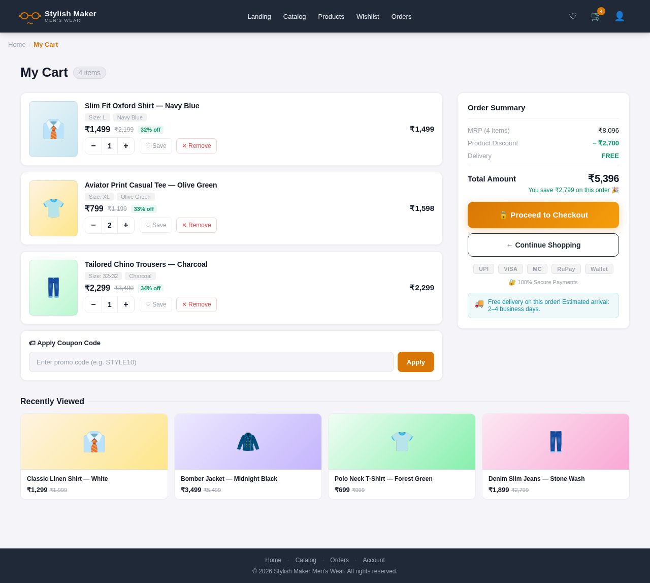 Cart design preview