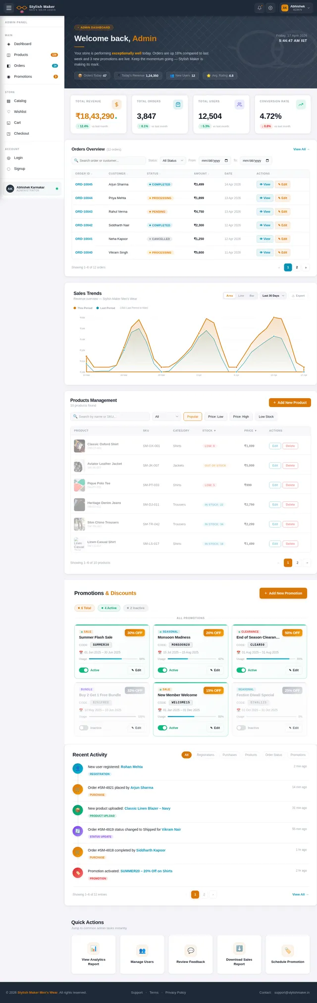 Dashboard