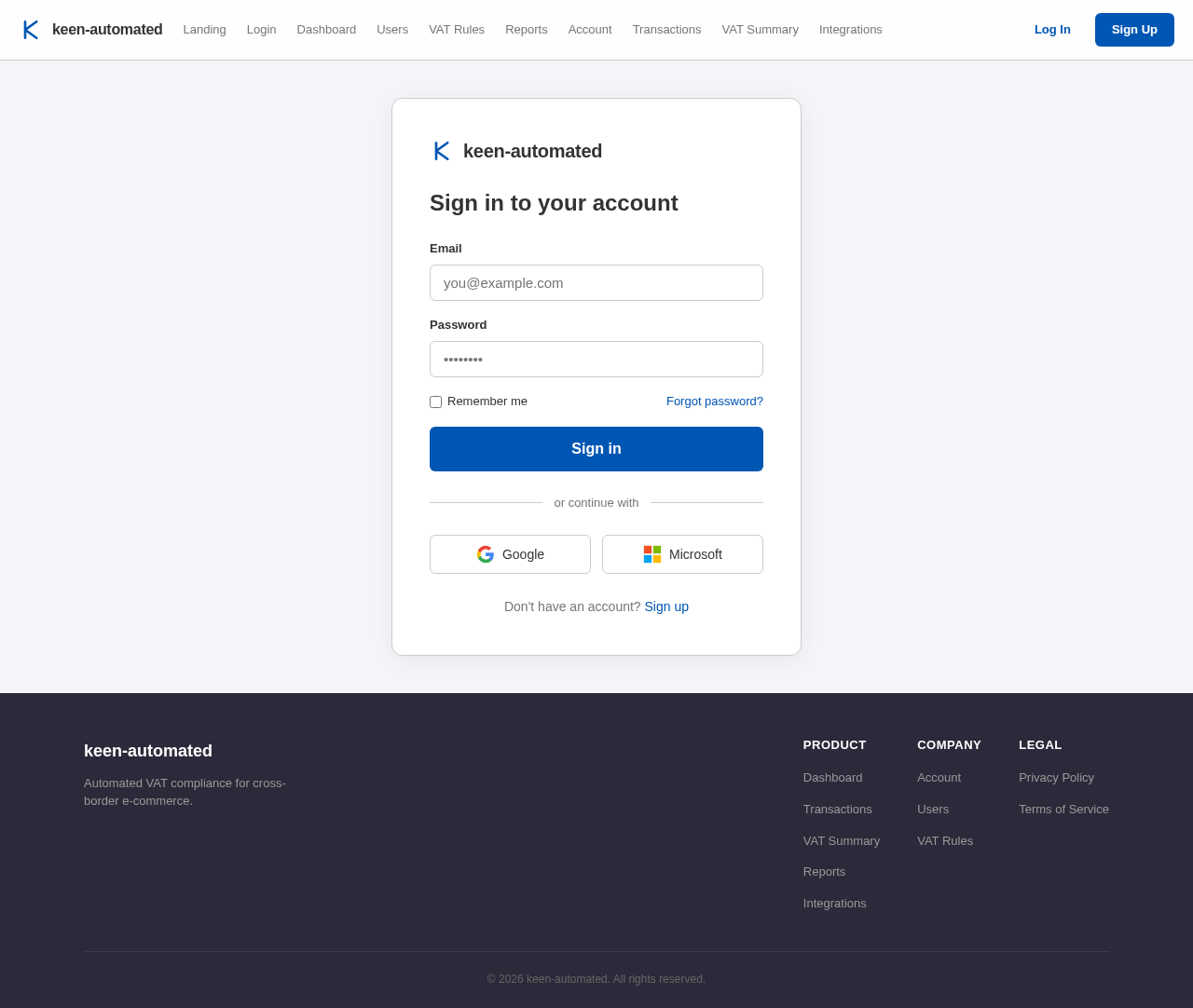 Login design preview