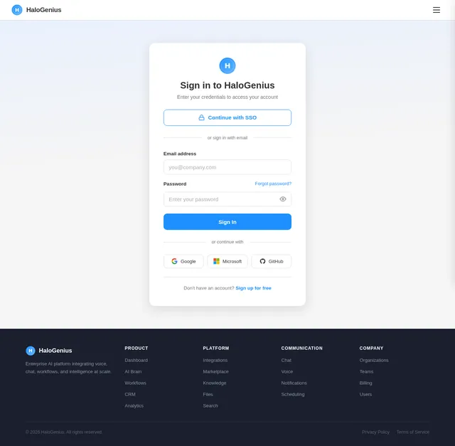Login