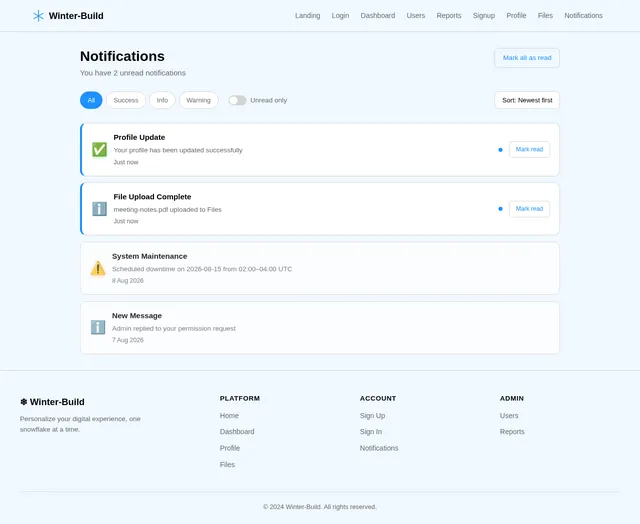 Notifications