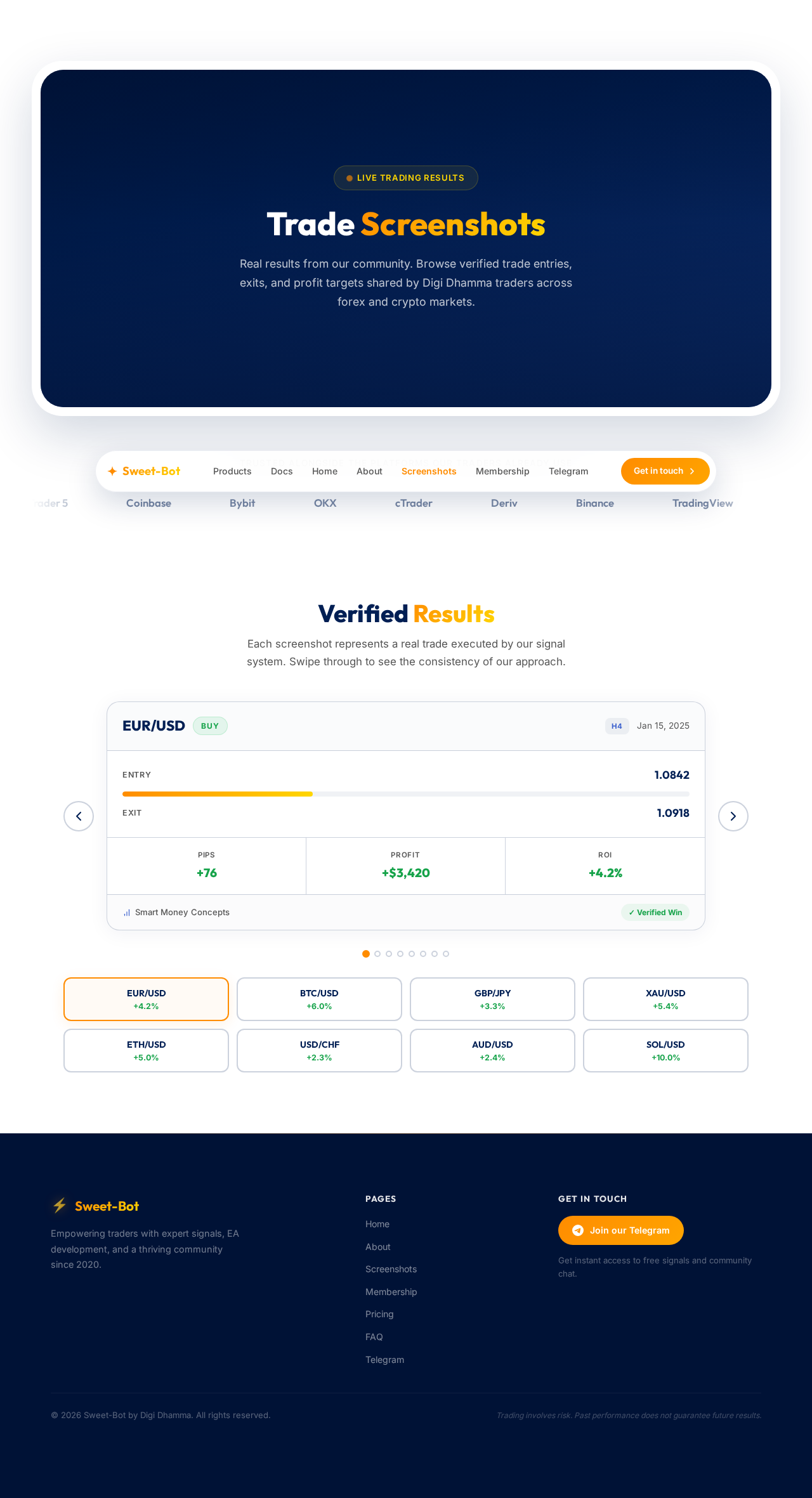 Screenshots design preview