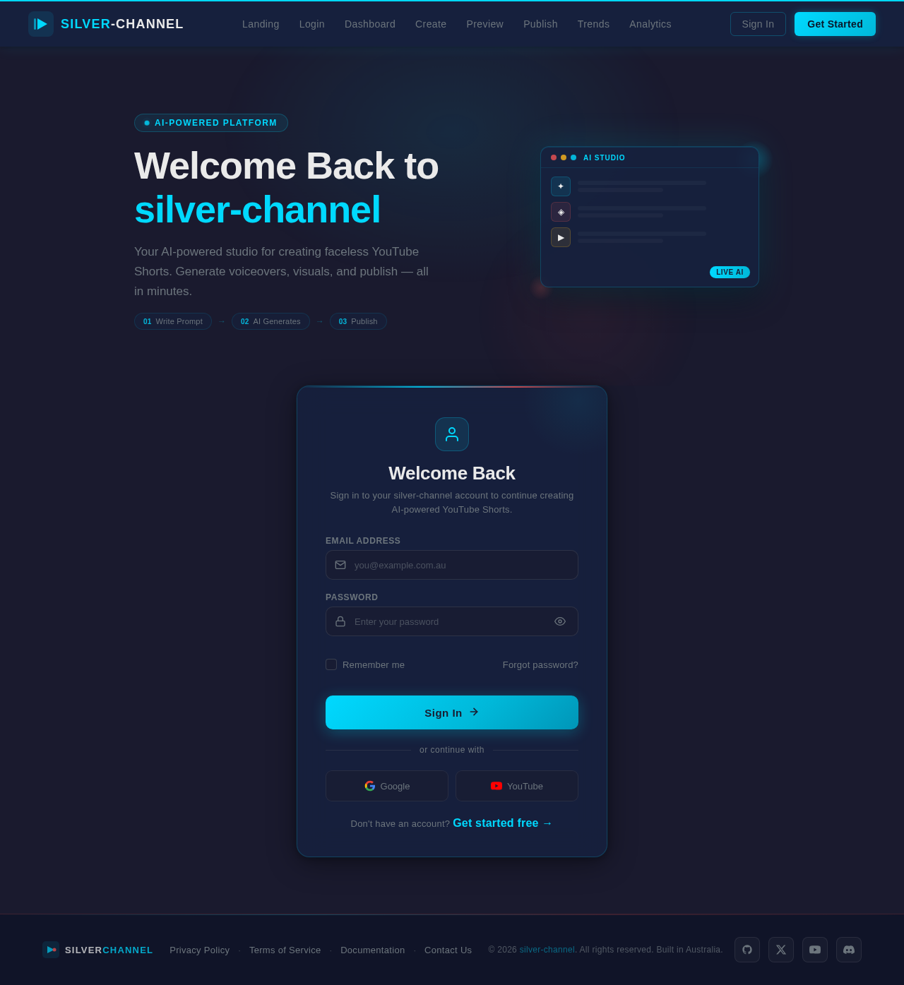 Login design preview