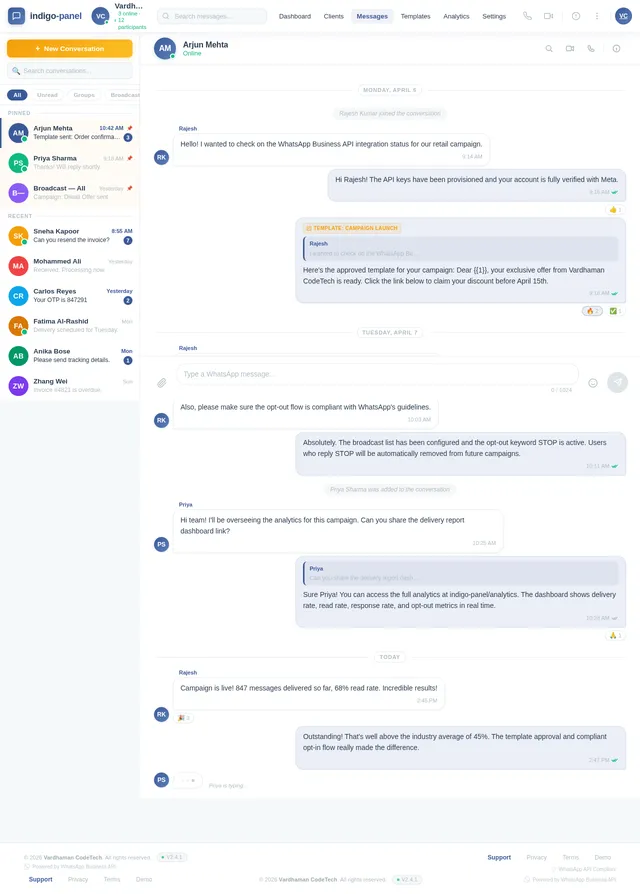 Messages