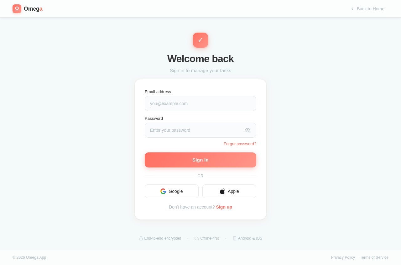 Login design preview