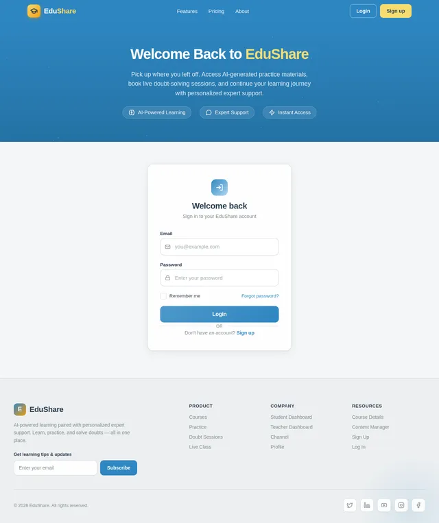 Login