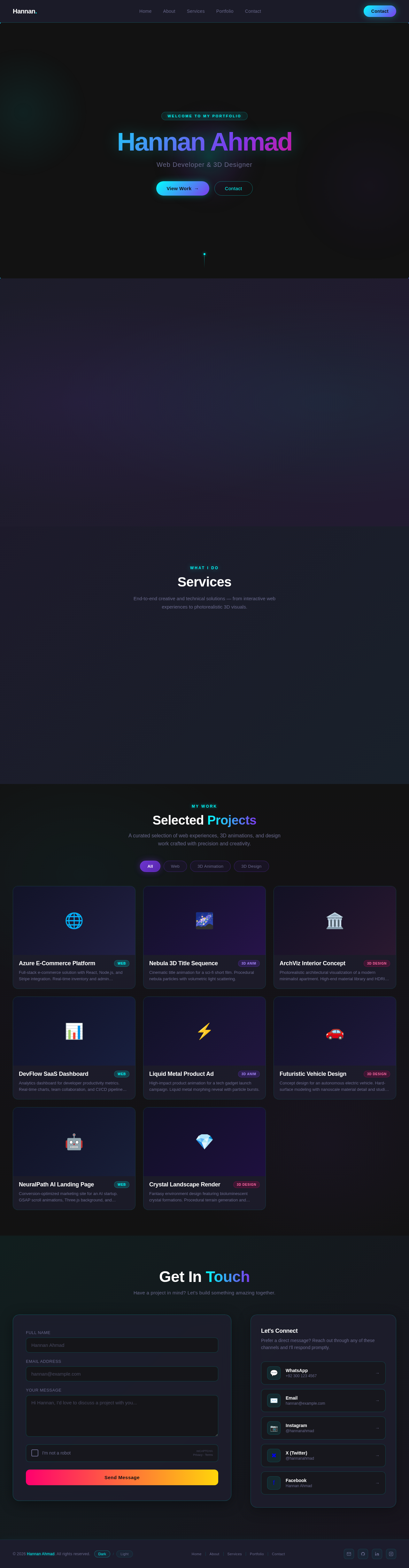 Portfolio design preview