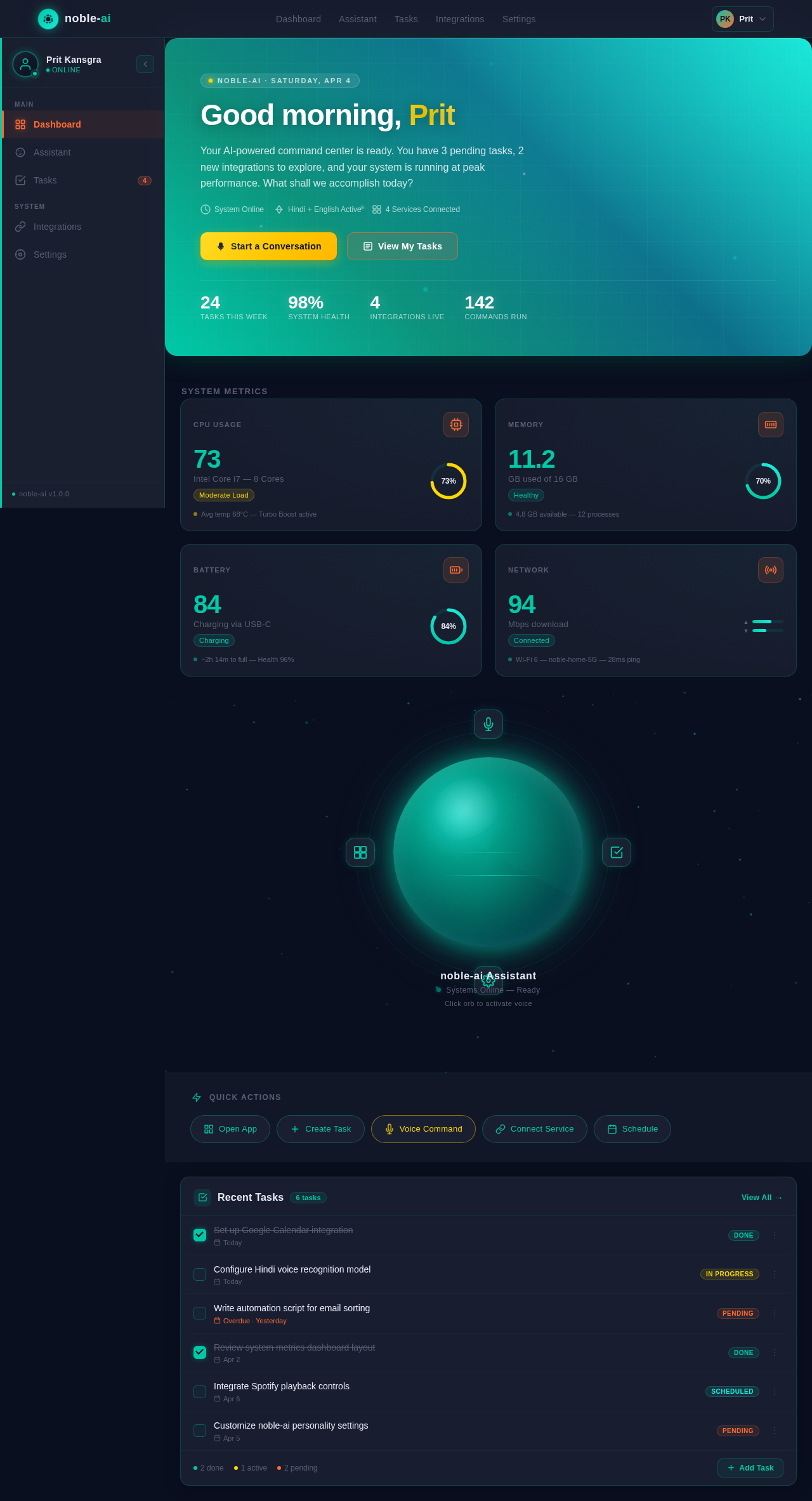 Dashboard design preview