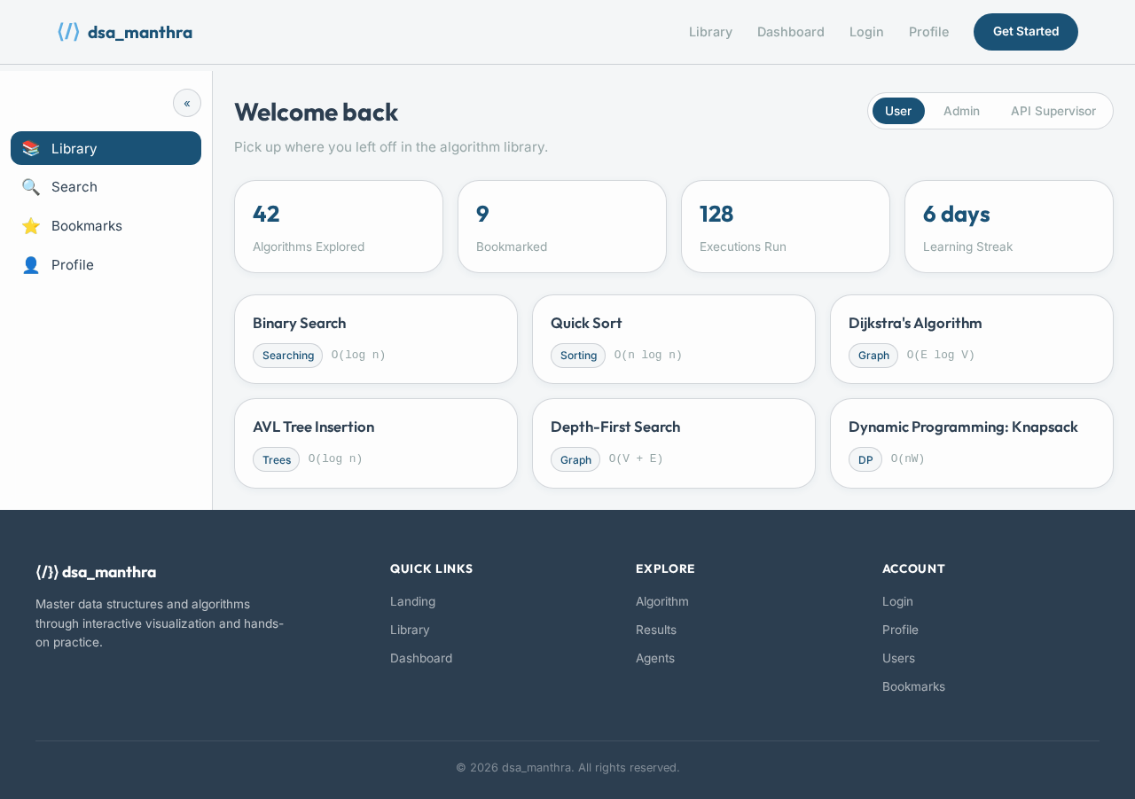 Dashboard design preview