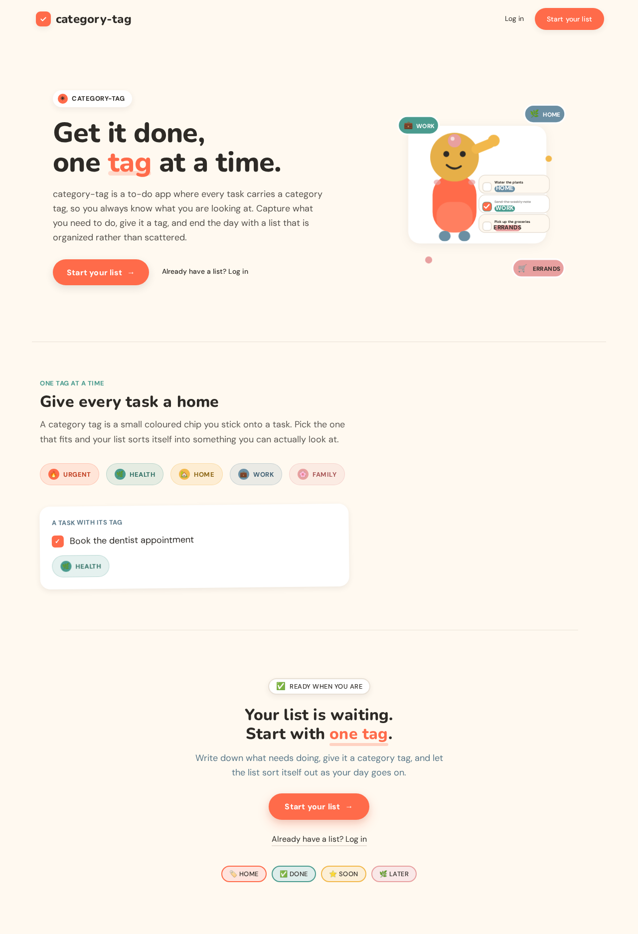 Landing design preview
