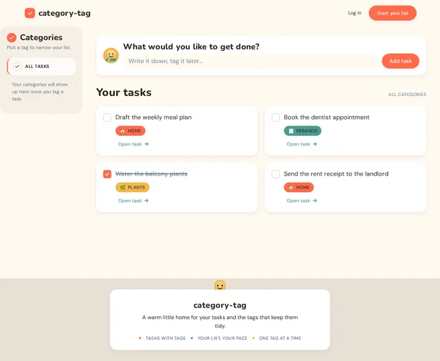 Tasks